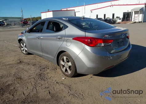 2012 Hyundai Elantra Gls (Ulsan Plant) z USA, uszkodzony, nr VIN KMHDH4AE8CU345930